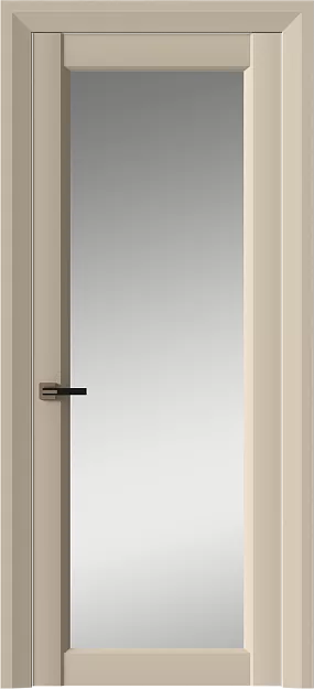 Межкомнатная дверь Domenica Neo Classic Decoro, цвет - Бежевый Мел эмаль (RAL 075-80-10), Со стеклом (ДО)