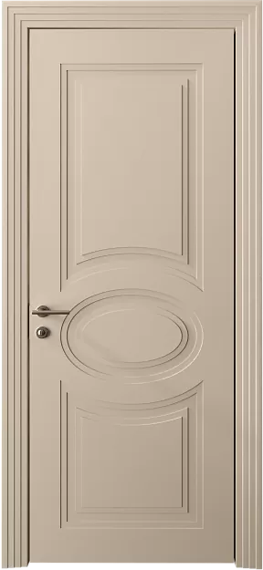 Межкомнатная дверь Florencia Neo Classic Scalino, цвет - Бежевый Мел эмаль (RAL 075-80-10), Без стекла (ДГ)