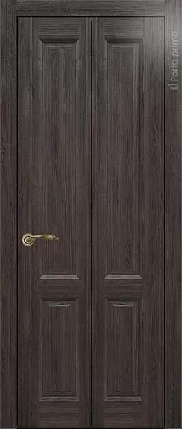 Межкомнатная дверь Porta Classic Dinastia Книжка, цвет - Венге Нуар, Без стекла (ДГ)