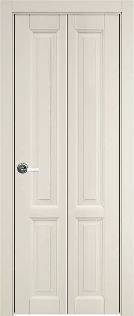 Межкомнатная дверь Porta Classic Dinastia Книжка, цвет - Магнолия ST, Без стекла (ДГ)