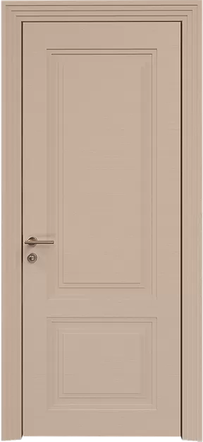 Межкомнатная дверь Dinastia Neo Classic Scalino, цвет - Серый цемент эмаль по шпону (RAL 060-70-10), Без стекла (ДГ)