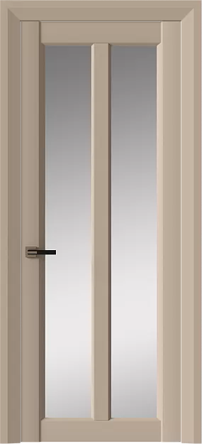 Межкомнатная дверь Prato Neo Classic Decoro, цвет - Серый цемент эмаль (RAL 060-70-10), Со стеклом (ДО)