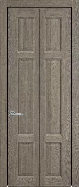 Межкомнатная дверь Porta Classic Siena Книжка, цвет - Дуб антик, Без стекла (ДГ)