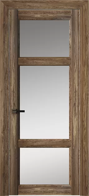 Межкомнатная дверь Siena Neo Classic Decoro, цвет - Олива тёмная, Со стеклом (ДО)