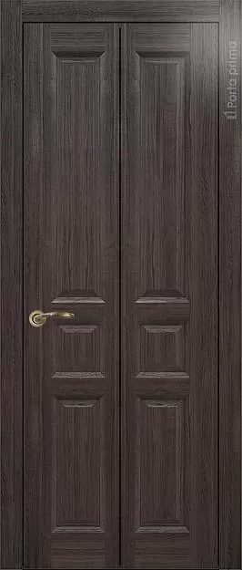 Межкомнатная дверь Porta Classic Imperia-R Книжка, цвет - Венге Нуар, Без стекла (ДГ)