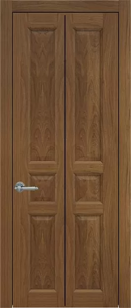 Межкомнатная дверь Porta Classic Imperia-R Книжка, цвет - Итальянский орех, Без стекла (ДГ)